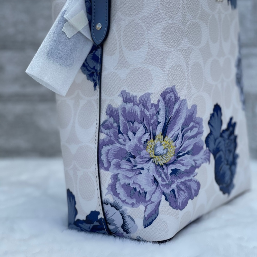 Coach Kaffe Fassett Small Town Bucket Bag Set - Picture 6 of 15